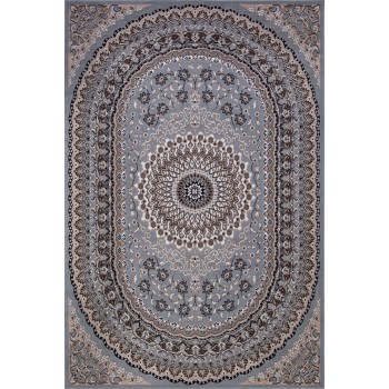 Ковер Sierra D504 BLUE-BROWN 2